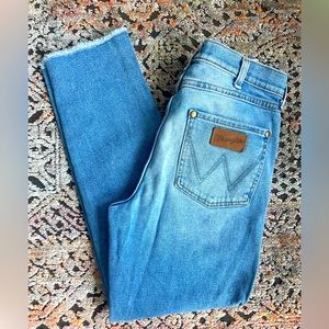 Wrangler crop jeans
